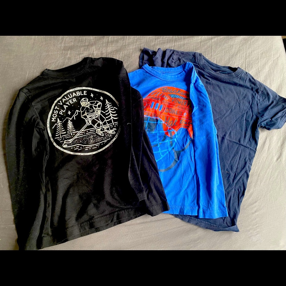 Kids lot of long sleeve and t-shirt